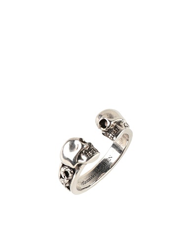 MCQUEEN Ring Silver Brass