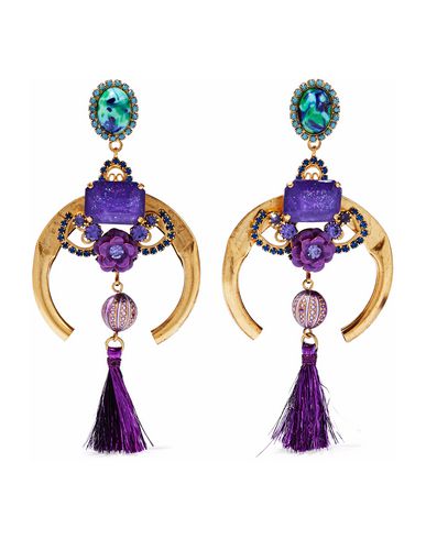 Click to view more detailed imagery on our partner's website Elizabeth Cole Earrings In Purple