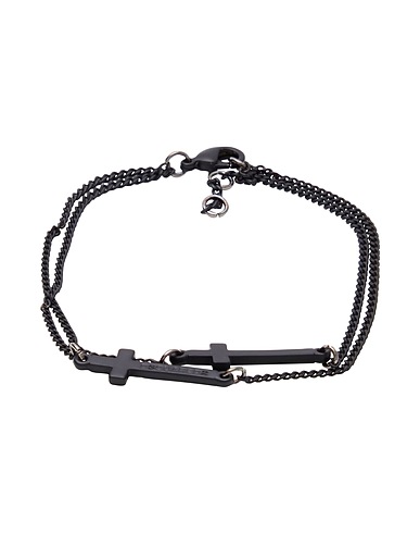 DSQUARED2 Bracelet Black 90% Brass, 10% Tin alloy