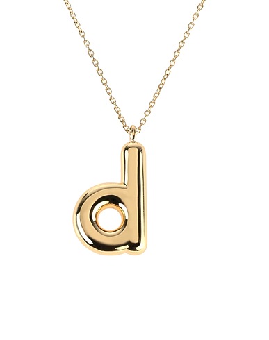 MARC JACOBS Necklace Gold Metal