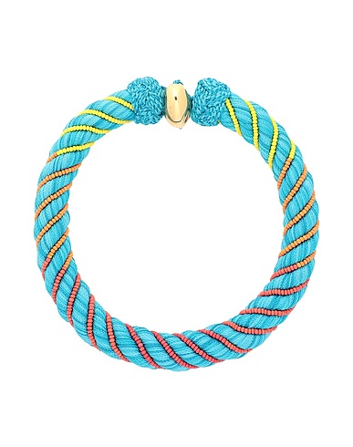 AURÉLIE BIDERMANN Necklace Turquoise Textile fibers, Metal