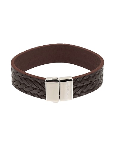 MONTBLANC Bracelet Dark brown Soft Leather