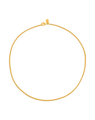 CRYSTAL HAZE Collana PLASTALINA CHAIN
 Giallo Ottone, Smalto