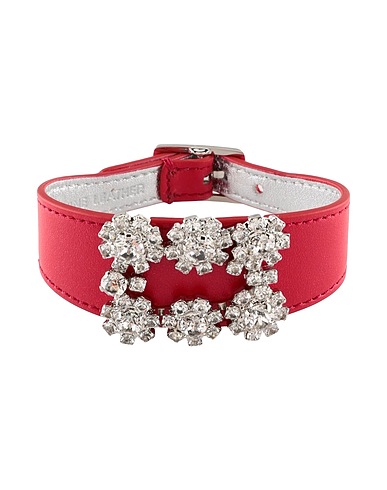 ROGER VIVIER Bracelet Red Soft Leather