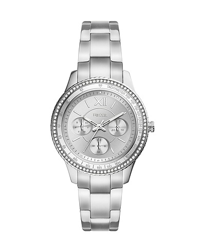FOSSIL Armbanduhr STELLA SPORT
 Silber Edelstahl