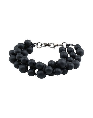 VIA ROMA Bijoux Bracelet Black Other Fibres