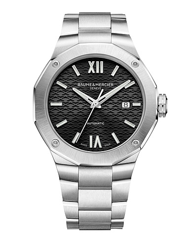 BAUME & MERCIER Wrist watch RIVIERA Silver Stainless Steel