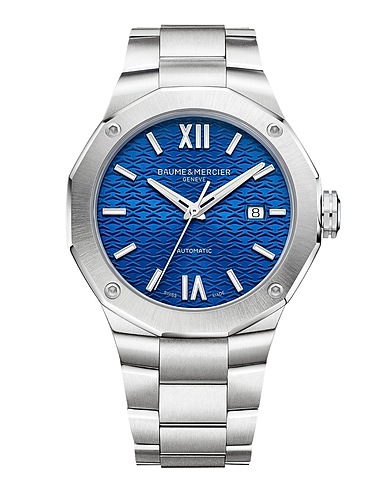 BAUME & MERCIER Wrist watch RIVIERA Silver Stainless Steel