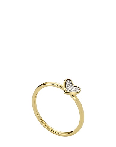 FOSSIL Ring JF03943710
 Gold Stainless Steel