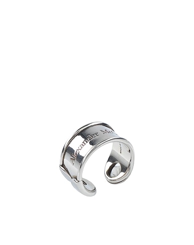 MCQUEEN Ring Silver Metal