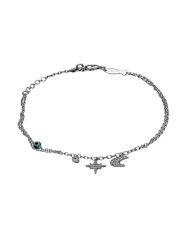 KURSHUNI Bracelet STARRY
 Silver 925/1000 Silver, Cubic zirconia