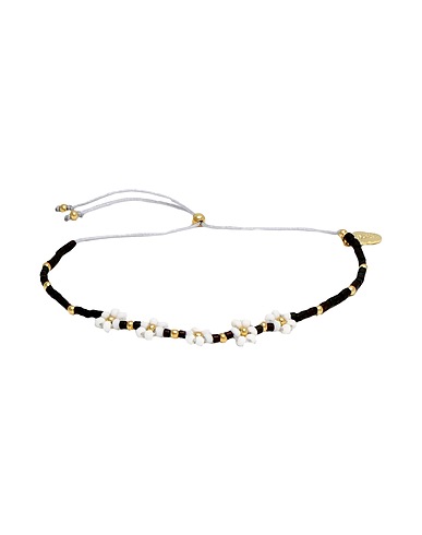 ESTELLA BARTLETT Браслет Beaded Wildflower Daisy Chain Friendship Bracelet
 Тёмно-коричневый Стекло