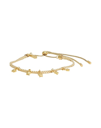 ESTELLA BARTLETT Bracelet Woven Star Charm Bracelet - Gold
 Gold Nylon