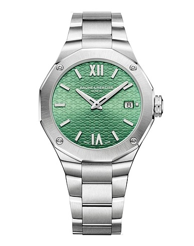 BAUME & MERCIER Wrist watch RIVIERA Silver Stainless Steel