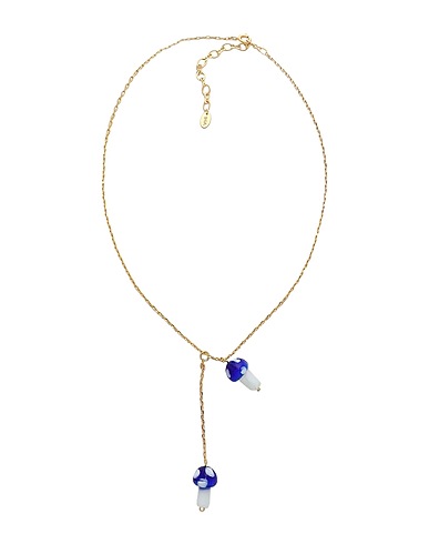 TAOLEI Necklace Gold Metal, Glass