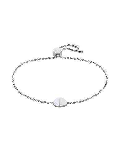 SKAGEN Bracelet SKJ1560040
 Silver Stainless Steel, Mother-of-pearl