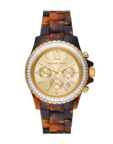 MICHAEL KORS Wrist watch MK7239
 Brown Acetate, Stainless Steel