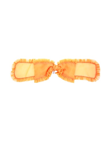 ELISABETTA FRANCHI Brooch Orange 100% Polyester