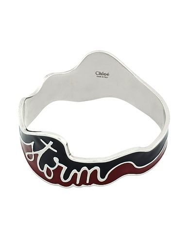 CHLOÉ Bracelet Black Brass, Enamel