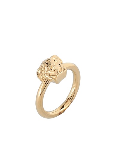 VERSACE Ring Gold Metal