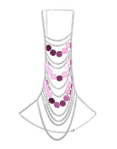 8 by YOOX Body Jewel SEQUINS BODY JEWEL Silver 70% Metal, 30% Acrylic