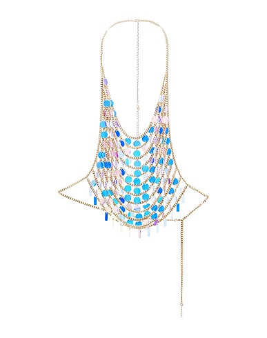 8 by YOOX Body Jewel SEQUINS TANK TOP Gold 50% Metal, 50% Acrylic