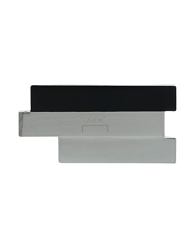 A-COLD-WALL* Cufflinks and Tie Clips Black Metal