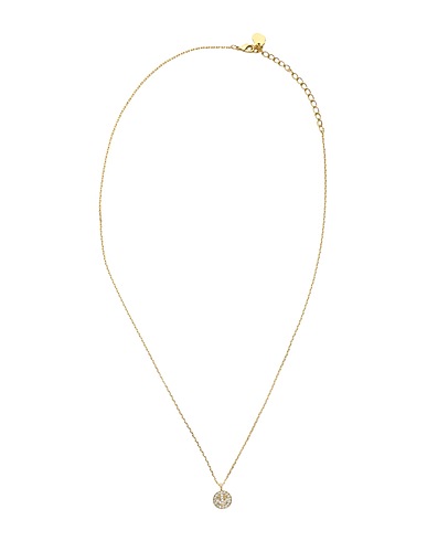 ESTELLA BARTLETT Halskette Pave smiley necklace
 Gold Messing