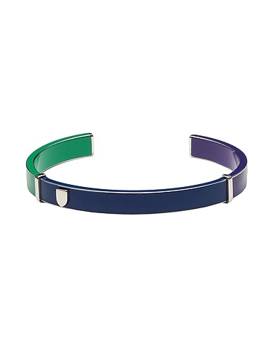 MAISON MARGIELA Bracelet Blue 100% Brass