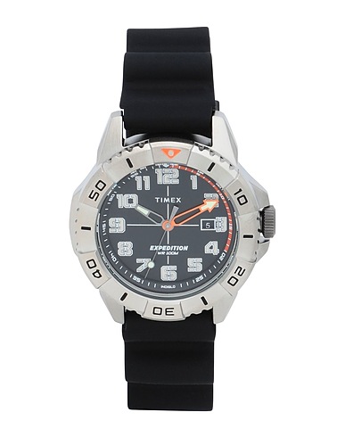TIMEX Wrist watch Black Brass