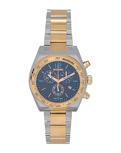 MISSONI Armbanduhr Silber Edelstahl