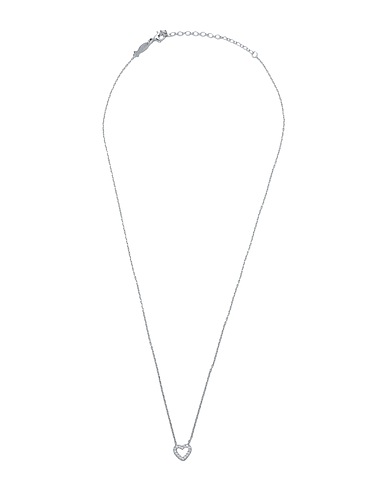 KURSHUNI Collana Cuore Necklace
 Argento Argento 925/1000, Zirconia cubica