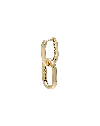 KURSHUNI Ear cuff or single earring Brooke Earring
 Gold 925/1000 Silver