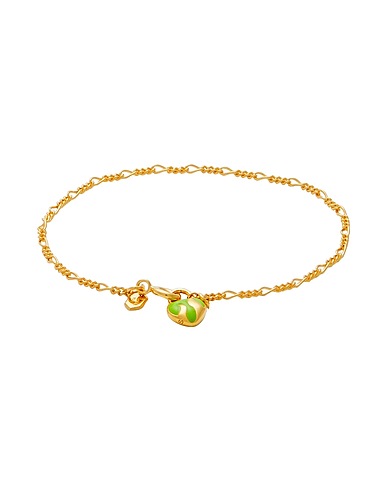 MARIA BLACK Bracelet Halo Bracelet Small Green Gold HP
 Gold 925/1000 Silver