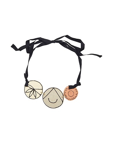 MARNI Necklace Khaki Textile fibers