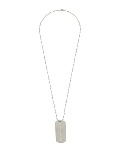 KARL LAGERFELD Necklace K/ID PLAQUE TAG NECKLACE
 Silver 100% Steel