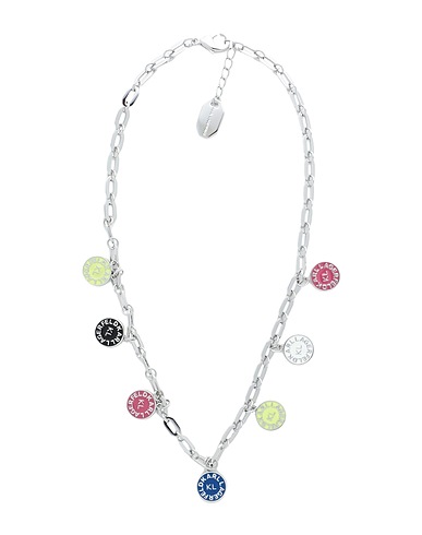 KARL LAGERFELD Necklace K/CIRCLE LOGO FUN CHARM NECKL
 Silver 90% Brass, 10% Enamel