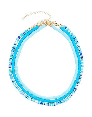 8 by YOOX Necklace Azure 90% Polymer Clay, 10% Metal