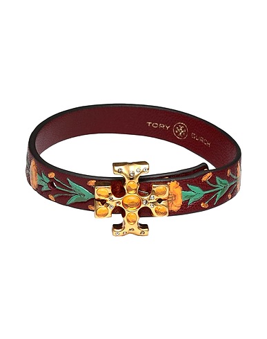 TORY BURCH Bracelet Brown Soft Leather