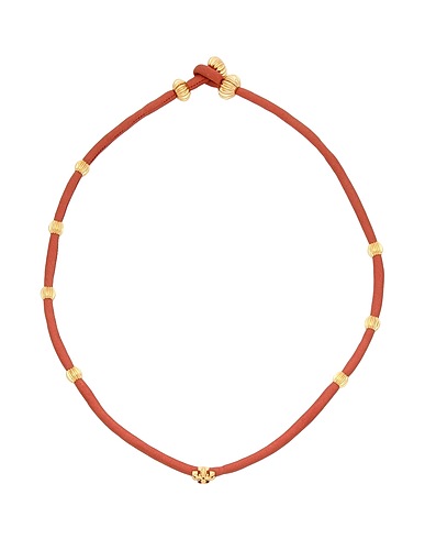 TORY BURCH Halskette Braun Gewebefasern