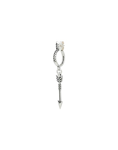 EMANUELE BICOCCHI Einzelner Ear Cuff und Ohrring Silber 100% 925/1000 Silber