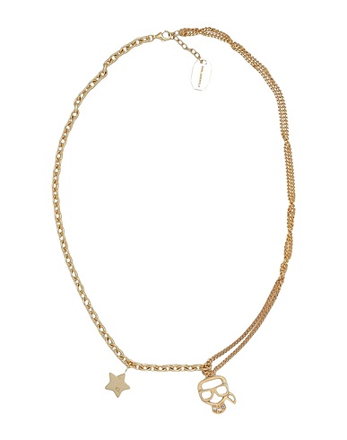 KARL LAGERFELD Necklace K/IKONIK STAR NECKLACE GOLD
 Gold 98% Recycled silver, 2% Cubic zirconia