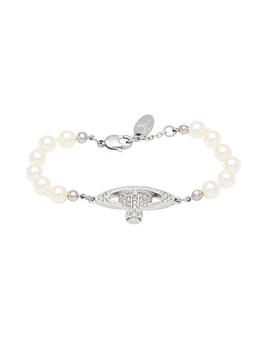 VIVIENNE WESTWOOD Armband Silber Messing, Kristall