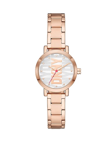 DKNY Armbanduhr SOHO
 Roségold Edelstahl