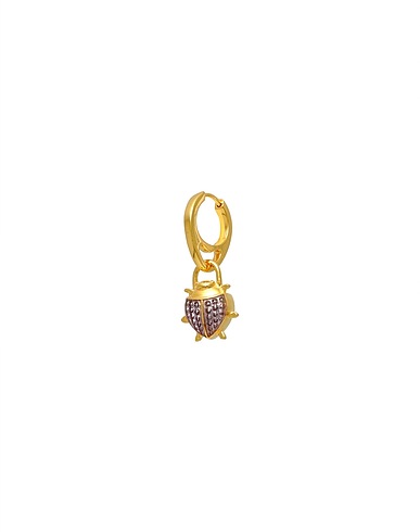 MARIA BLACK Ear cuff or single earring Gold 925/1000 Silver