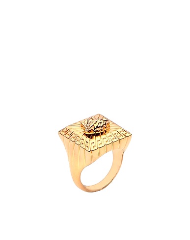 VERSACE Ring Gold Metal