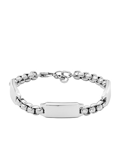 FOSSIL Armband DREW
 Silber Edelstahl