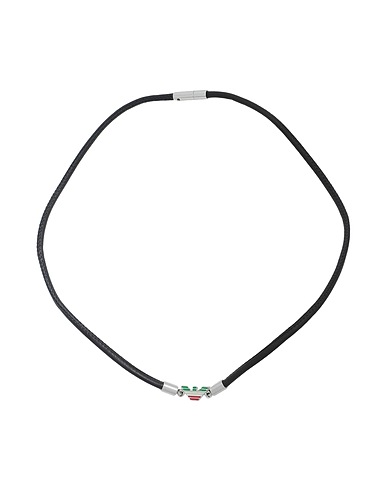 EMPORIO ARMANI Armband Schwarz Gummi, Metall