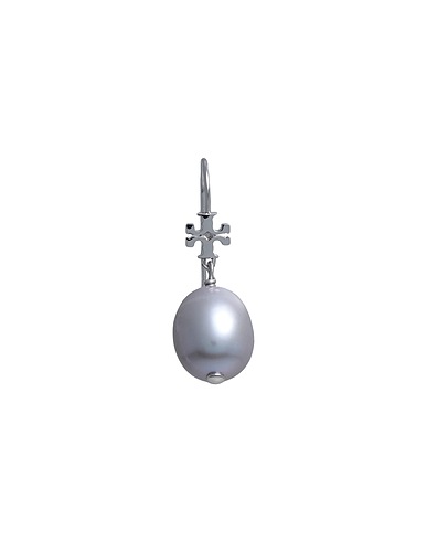 MICHAEL KORS Ear cuff or single earring Light grey Silver