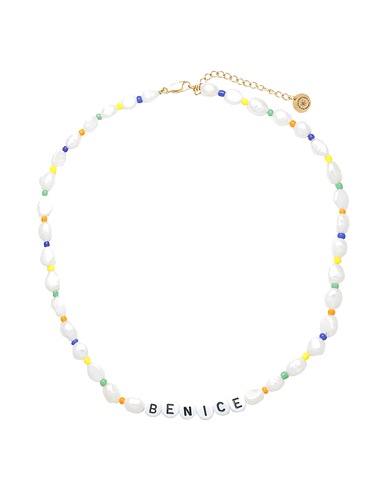 SPORTY & RICH Necklace Off white Plastic